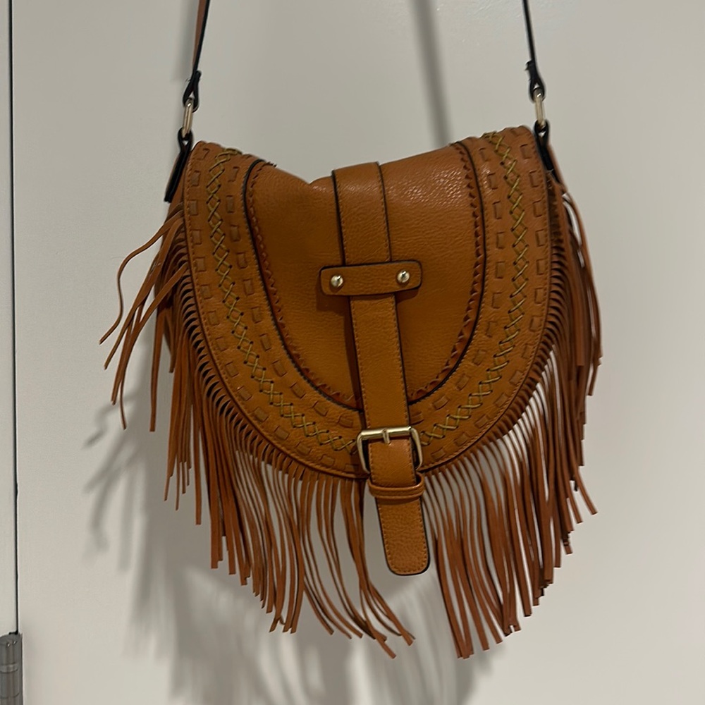 Brand new Expressions NYC fringe bag